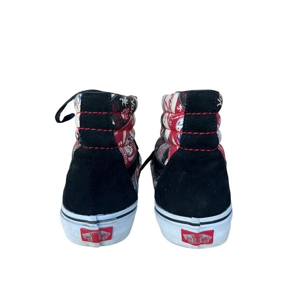 RARE🔥 VANS Sk8-Hi Vintage Sz 9 Men's Skateboarding Brewer Ale Beer Label - Picture 3 of 10